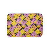 Tapis De Bain Motif de fleurs de Gerbera, arrière - plan (Devant)