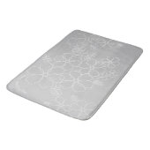 Tapis De Bain Motif de fleurs d'été simple et élégant (Angle)