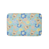 Tapis De Bain Motif de fleurs Scooby-Doo (Devant)