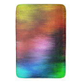Tapis De Bain Motif de fond coloré (devant Vertical)