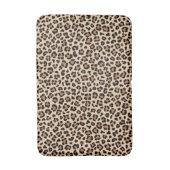 Tapis De Bain Motif de fourrure léopard (Devant (Vertical))