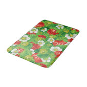 Tapis De Bain Motif de fraises (Angle)