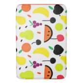 Tapis De Bain Motif de fruits de néon à lueur tropicale (devant Vertical)