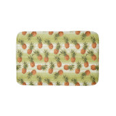 Tapis De Bain Motif de fruits vert orange tropicale à l'ananas (Devant)