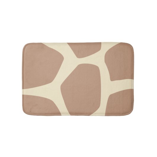 Tapis De Bain Motif de girafe moderne (Devant)