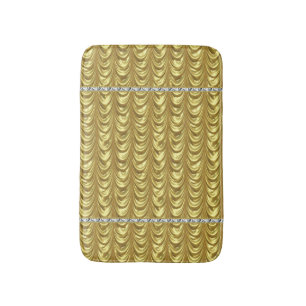 Tapis De Bain Motif de goutte d'or