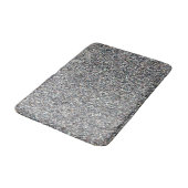 Tapis De Bain Motif de gravier (Angle)