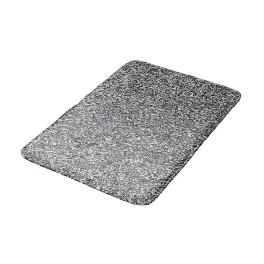 Tapis De Bain Motif de gravier (Angle)