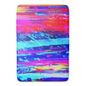 Tapis De Bain Motif de gravure de couleur (devant Vertical)