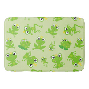 Tapis De Bain Motif de grenouille, Grenouilles mignonnes, Grenou