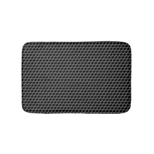 Tapis De Bain Motif de grille en métal - arrière - plan