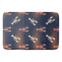 Motif de homard côtier – Été fruits de mer nautiqu