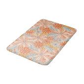 Tapis De Bain Motif de jardin à fleurs rétro (Angle)