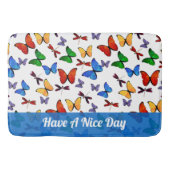 Tapis De Bain Motif de jardin Whimsical personnalisé (Devant)