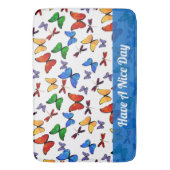 Tapis De Bain Motif de jardin Whimsical personnalisé (devant Vertical)