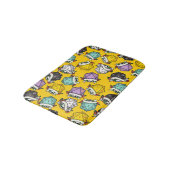 Tapis De Bain Motif de jeu de dés D20 (Angle)
