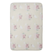 Tapis De Bain Motif de la Terre de Camper rose (devant Vertical)