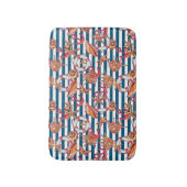 Tapis De Bain Motif De L'Amidon Et De La Grève (Devant (Vertical))