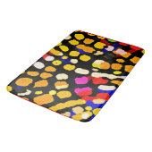 Tapis De Bain Motif de lecture couleur expressif (Angle)