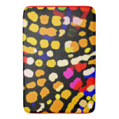 Tapis De Bain Motif de lecture couleur expressif (devant Vertical)