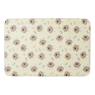 Tapis De Bain Motif de l'épreuve de Pâques Bunny