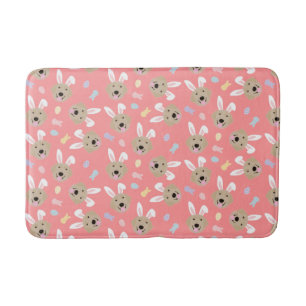 Tapis De Bain Motif de l'épreuve de Pâques Bunny