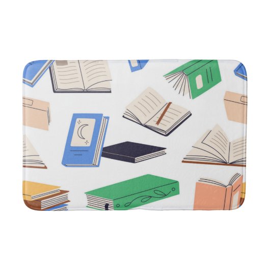 Tapis De Bain Motif de livre (Devant)