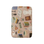 Tapis De Bain Motif de livre (Devant (Vertical))