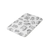 Tapis De Bain Motif de livre (Angle)