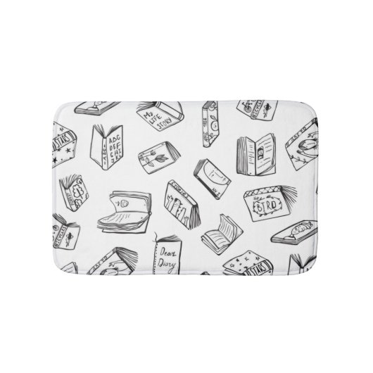 Tapis De Bain Motif de livre (Devant)