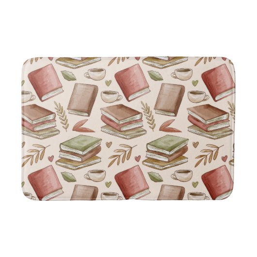 Tapis De Bain Motif de livre (Devant)