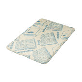 Tapis De Bain Motif de livre (Angle)