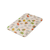 Tapis De Bain Motif de livre (Angle)