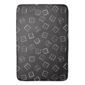 Tapis De Bain Motif de livre (devant Vertical)