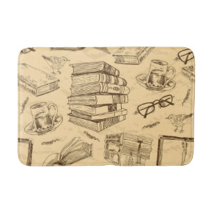Tapis De Bain Motif de livre