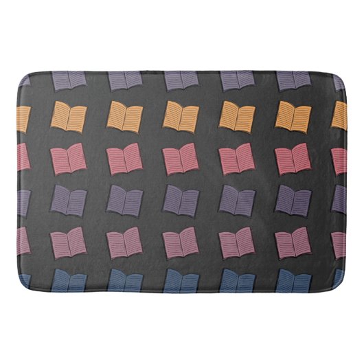 Tapis De Bain Motif de livre (Devant)