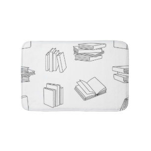 Tapis De Bain Motif de livre