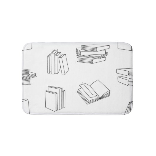Tapis De Bain Motif de livre (Devant)