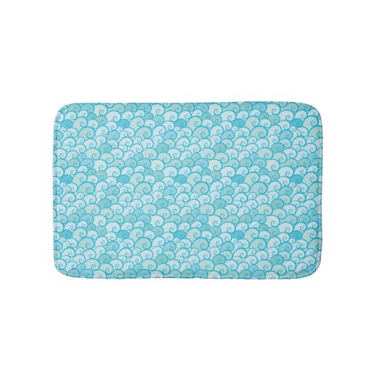 Tapis De Bain Motif de mer (Devant)