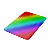 Tapis De Bain Motif de mosaïque arc-en-ciel, (Angle)