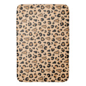Tapis De Bain Motif de Noël Empreinte de léopard (devant Vertical)