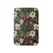 Tapis De Bain Motif de Noël végétal (Devant (Vertical))