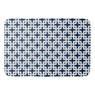 Tapis De Bain Motif de noeud carré