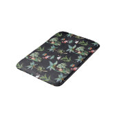 Tapis De Bain Motif de palme aquarelle (Angle)