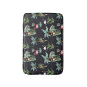 Tapis De Bain Motif de palme aquarelle (Devant (Vertical))