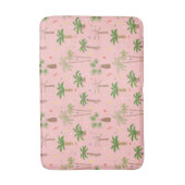Tapis De Bain Motif de palmiers de Noël tropicaux (Devant (Vertical))