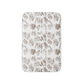 Tapis De Bain Motif de papier (Devant (Vertical))