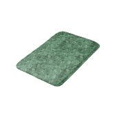Tapis De Bain Motif de papier bulle vert (Angle)