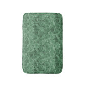 Tapis De Bain Motif de papier bulle vert (Devant (Vertical))