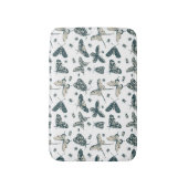 Tapis De Bain Motif de papillons (Devant (Vertical))